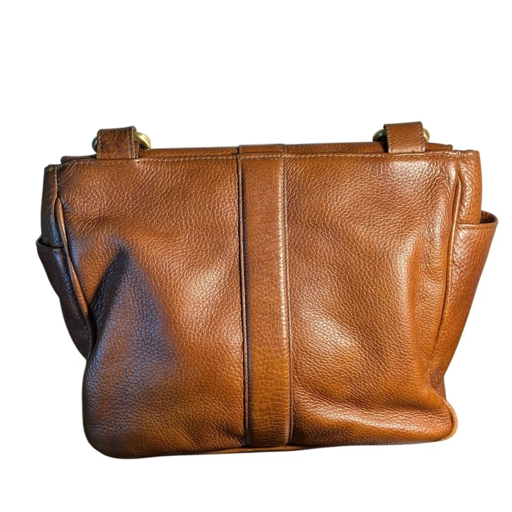 Brahmin Brown Leather WOMENS messenger SHOULDERBAG - Picture 2 of 10